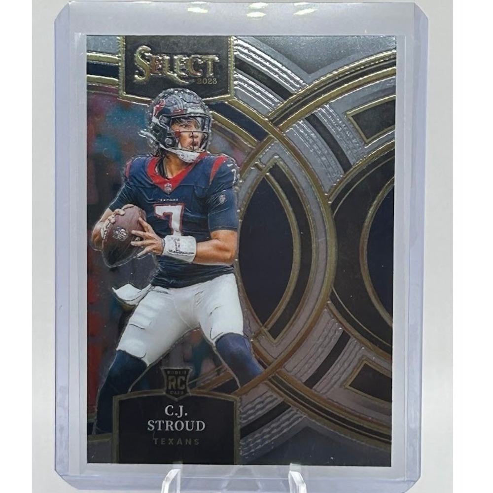 C.J.‎ Stroud Silver Prizm 2023 Panini Select 183 NFL Houston Texans